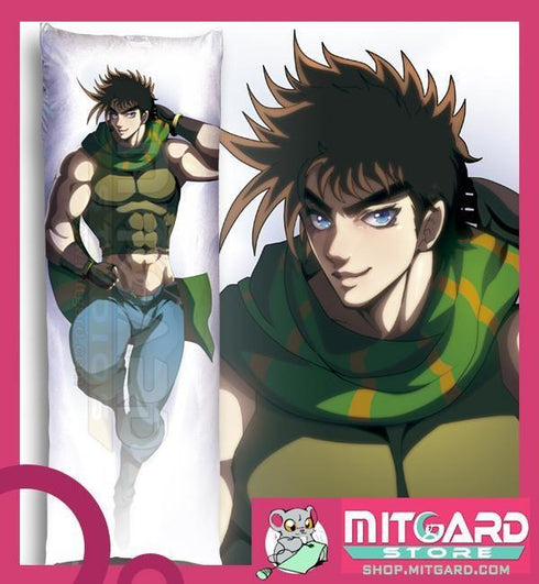 JOJO’S BIZARRE ADVENTURE | BATTLE TENDENCY Joseph & Caesar Body pillow case dakimakura - 2